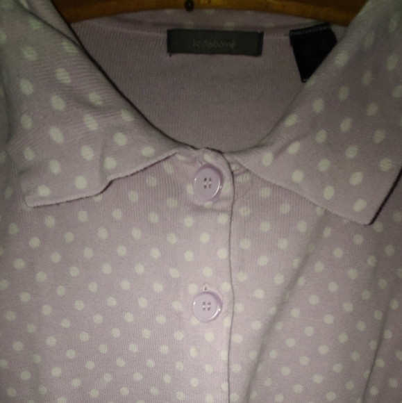 CHRISTOPHER and Banks collared button up sweater size small - Picture 3 of 5